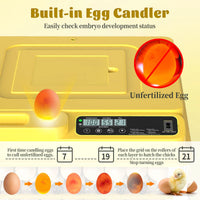 Automatic Egg Incubator – 36-Egg Digital Hatcher with Humidity Control & Candler