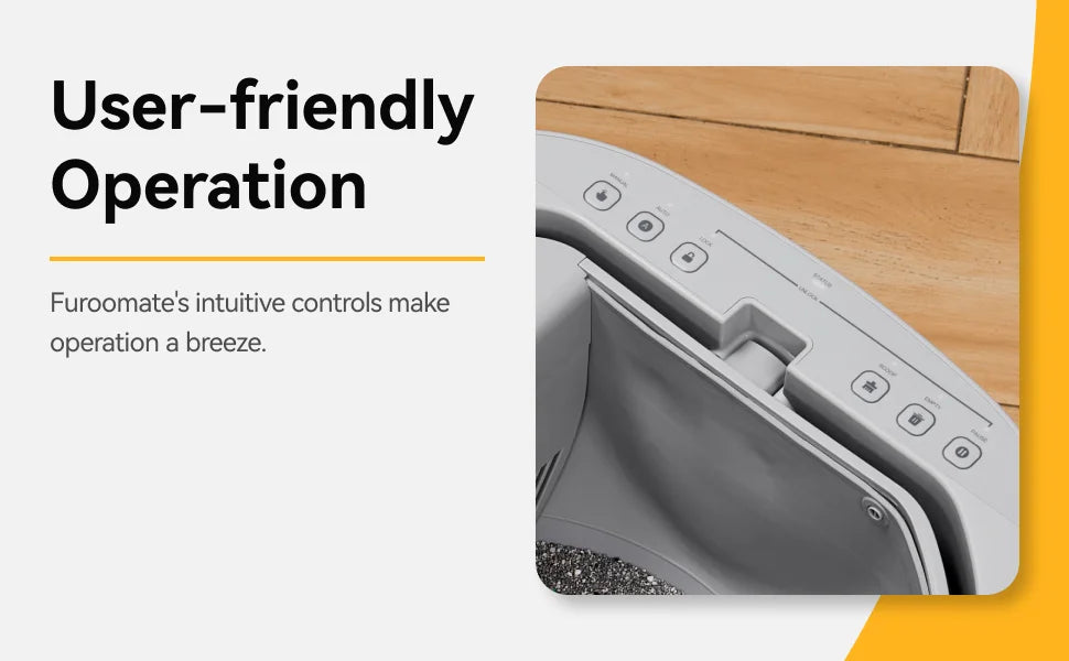 Automatic Litter Box 11L, Self-Cleaning Open-Top with Safety Sensors & Quiet 40dB Motor