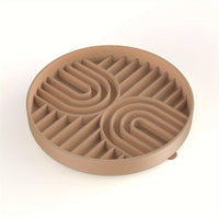 Slow Dog Feeder Silicone Licking Mat, Anxiety-Relieving Pad, Non-Slip