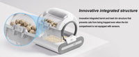 Automatic Litter Box 65L, Self-Cleaning Enclosed Drum with App Control & Low Entry