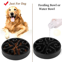 Slow Feeder Dog Bowl, Anti-Gulp Maze with Non-Slip Base, Dishwasher Safe
