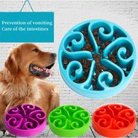 Slow Feeder Dog Bowl, Anti-Gulp Maze with Non-Slip Base, Dishwasher Safe