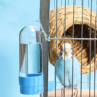 Bird Feeder & Water Dispenser, Clip-On Gravity Cup for Cages