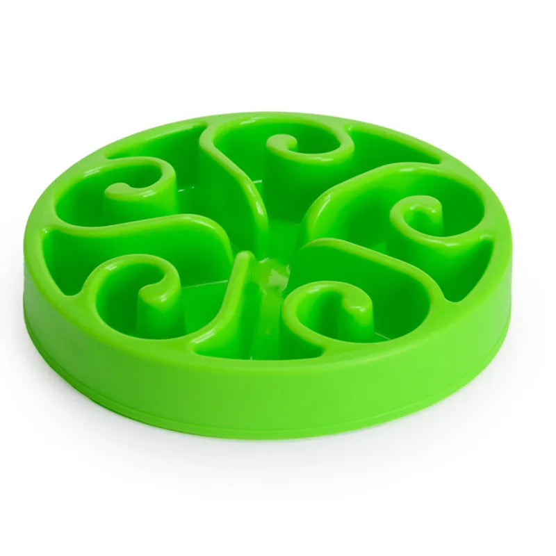 Slow Feeder Dog Bowl, Anti-Gulp Maze with Non-Slip Base, Dishwasher Safe