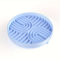 Slow Dog Feeder Silicone Licking Mat, Anxiety-Relieving Pad, Non-Slip