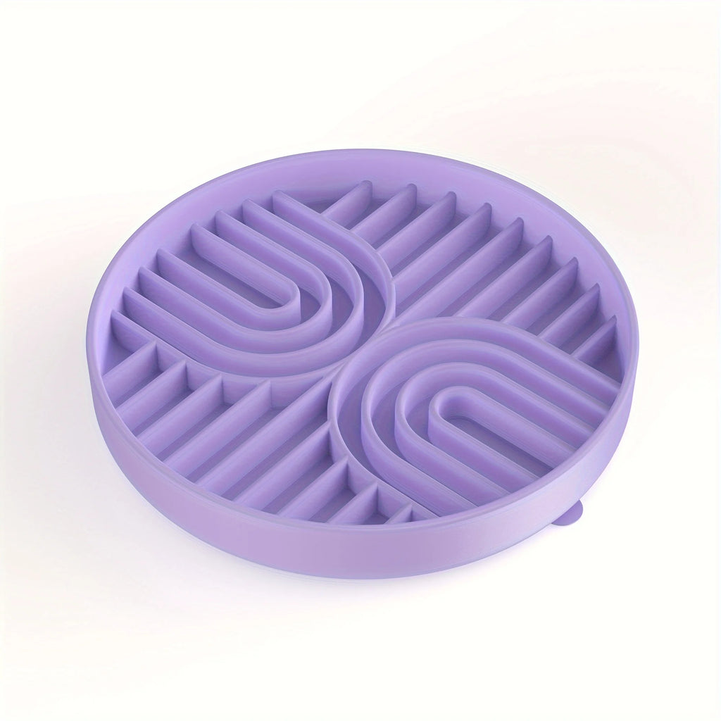 Slow Dog Feeder Silicone Licking Mat, Anxiety-Relieving Pad, Non-Slip