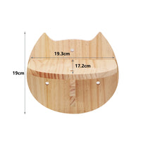 Cat Wall Shelves Climbing System, House & Bridge Set for Indoor Cats