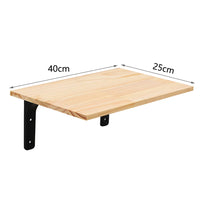 Cat Wall Shelves 15.7" x 9.8", with Removable Feeding Station & 2 Steel Bowls