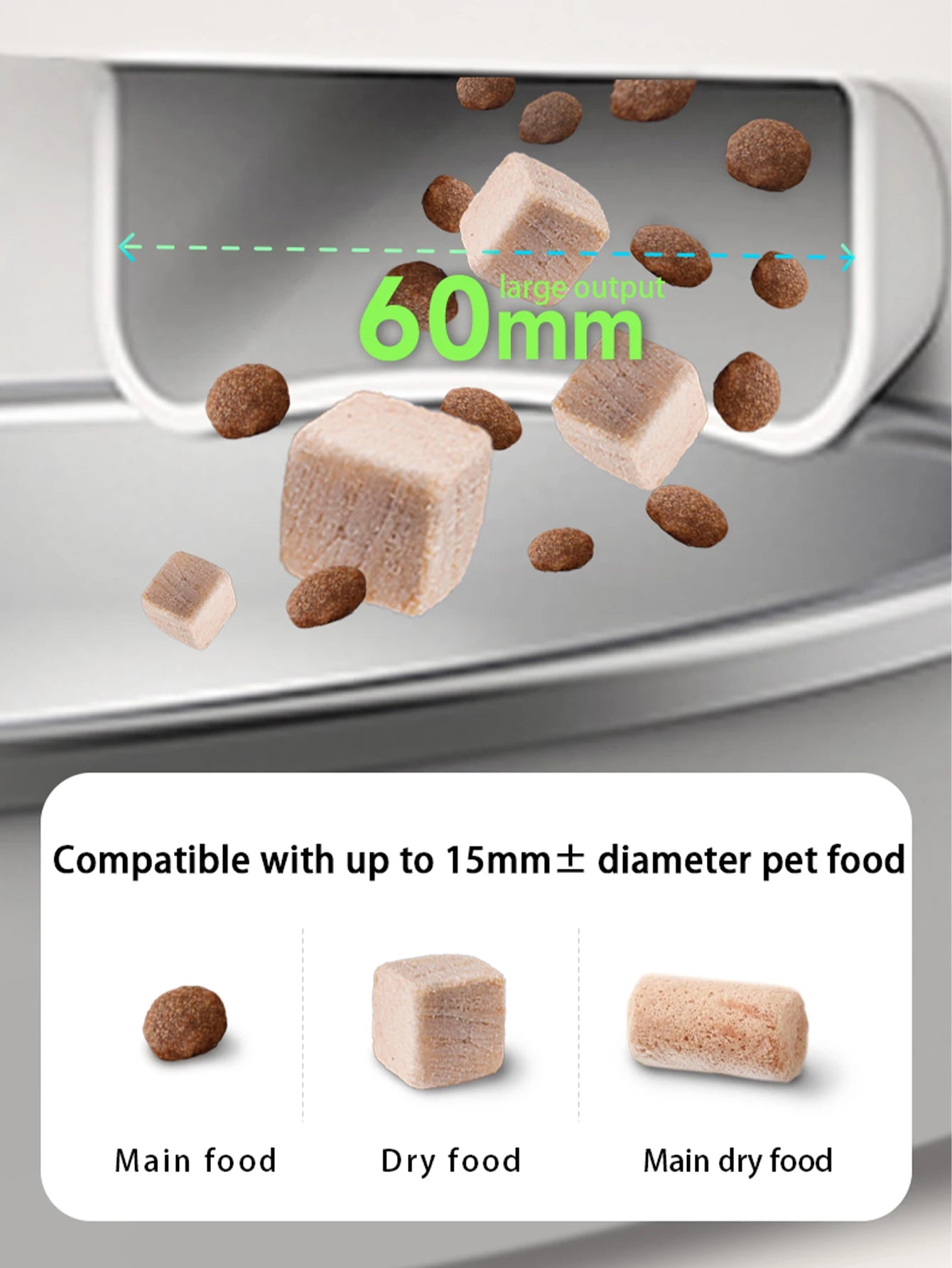 Automatic Cat Feeder 4L with 1080P Camera, Night Vision, Two-Way Voice & App Control