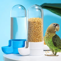 Bird Feeder & Water Dispenser, Clip-On Gravity Cup for Cages