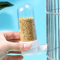 Bird Feeder & Water Dispenser, Clip-On Gravity Cup for Cages