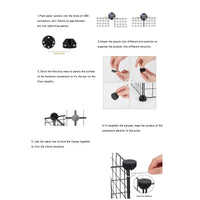 Villa-Style Rabbit Cage 44" with Raised Platform, Pull-Out Toilet Tray & Locking Casters